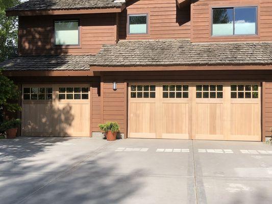 Stain grade wood doors was a awesome project. Park city location.