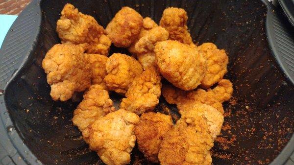 Cajun Dry Rub Boneless Chicken Wings!