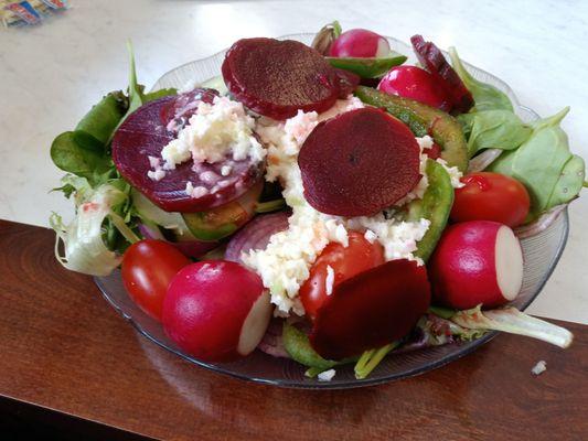 Salad from salad bar