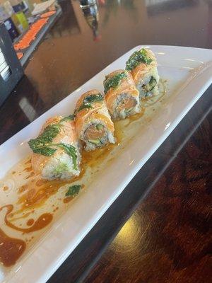 New salmon roll