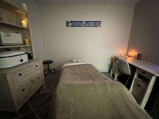 Massage Therapy room