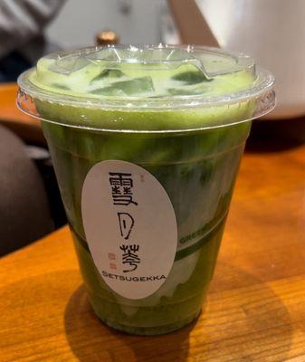 Iced Matcha Latte