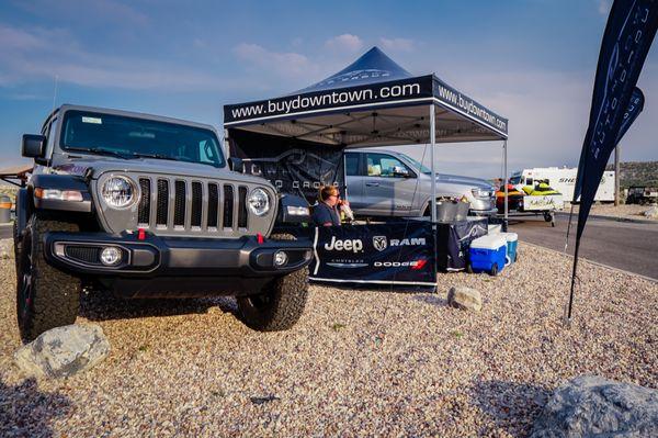 Another event we were so glad to be a part of! This was our setup at the 2018 Paddlefest at Red Fleet State Park in Vernal, Utah!