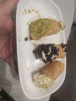 Cannoli trio