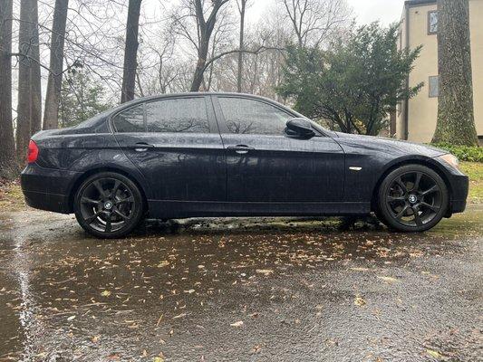 Loving the tint Ryan and his crew added to my E90!