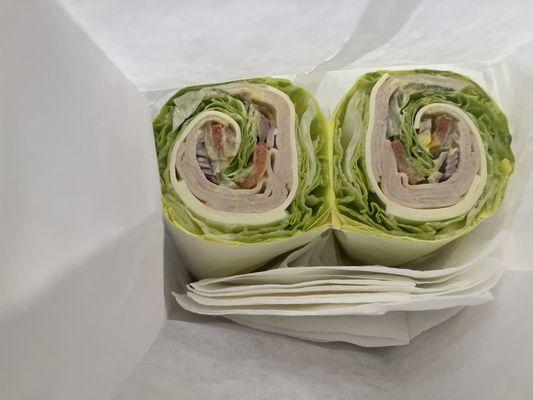 Turkey lettuce wrap!!!!