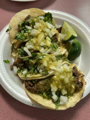 carne asada tacos