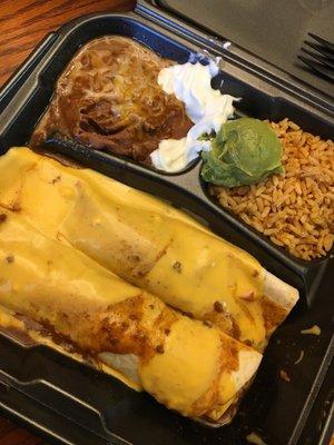 Bueno chillad platter to-go