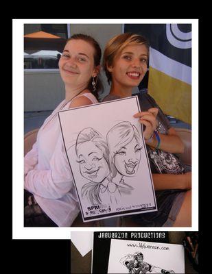 63 faces in 4 hours by Sacramento caricature artist JAGuerzon. Butte College Spring Spectacular May 3, 2017.