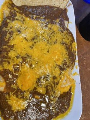 Cheese enchilada