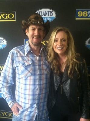 The ownwer, Don and rising country star Clare Dunn