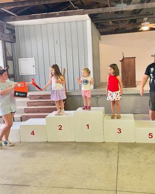 Results of the rock race at the 2024 Boone County Fair