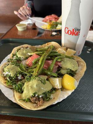 asada tacos the way i like them my salad bar choices