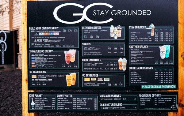 GC menu