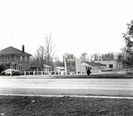 The shop in the early 1950's