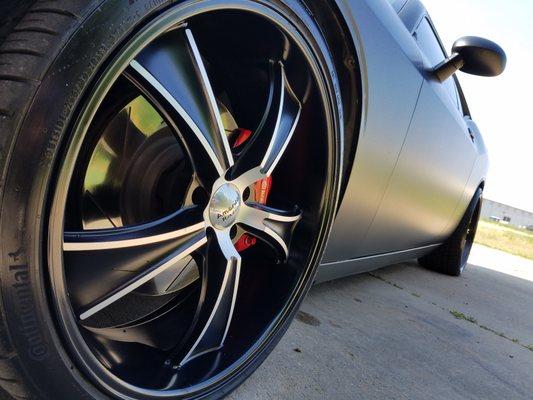 Wheels make all the difference when it comes to Detailing a vehicle