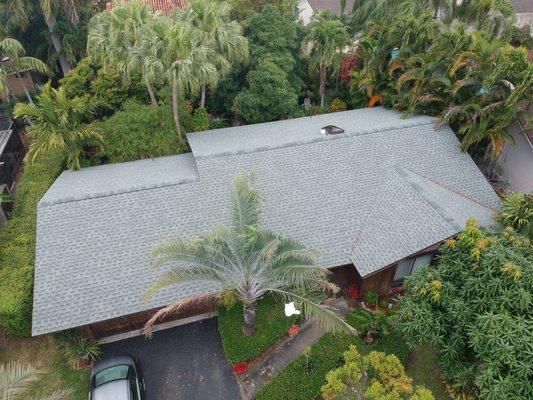 Shingle roof in Kendall