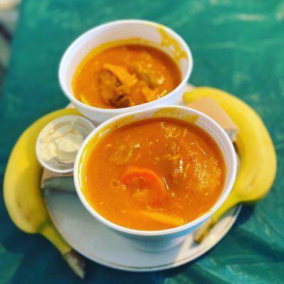 This soup is very tradition it come from Haitian culture in our language it's call ( Soup-Joump) Squash/Soup