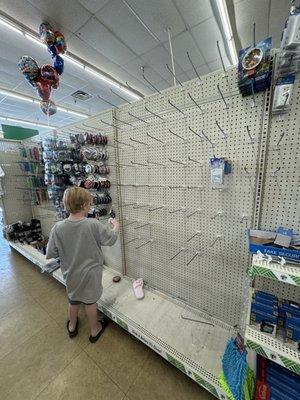 It's Friday shouldn't these shelves be full?