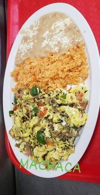 Machaca plate