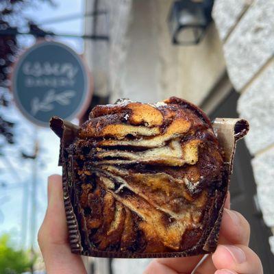 Chocolate Halva Babka