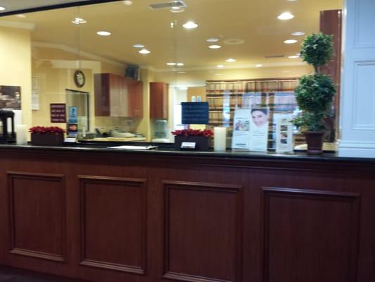 Front desk