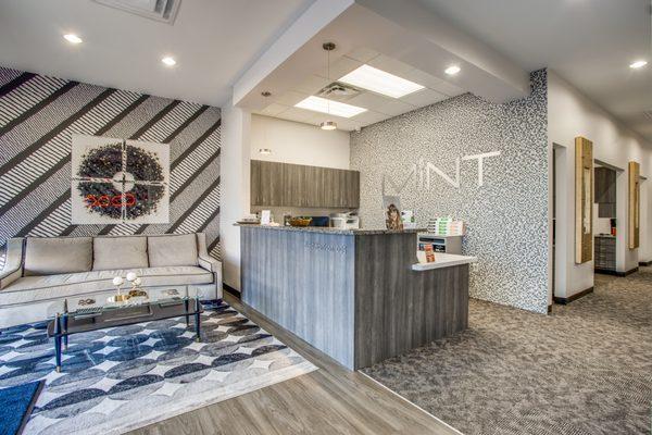 Mint Dentistry Lake Highlands interior