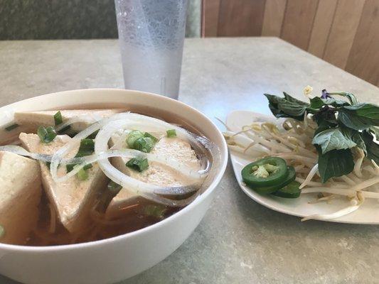 Vegetarian Pho.