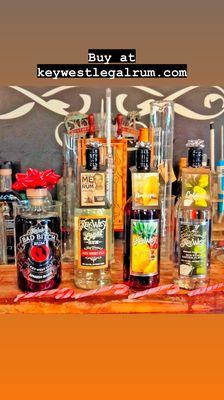 Rum flavors to choose from, plus 7 more.