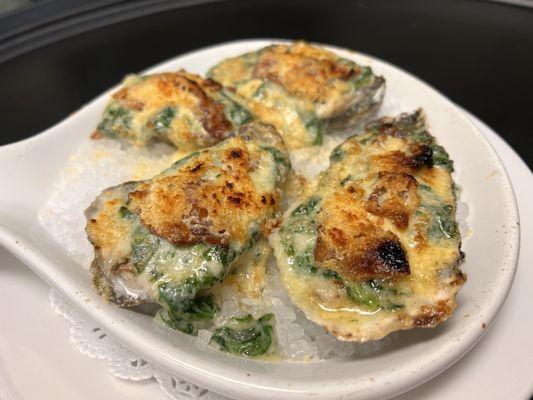 Oysters Rockefeller