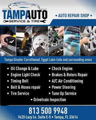 Tampa Auto Service & Tire