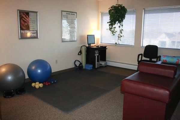 exercise area