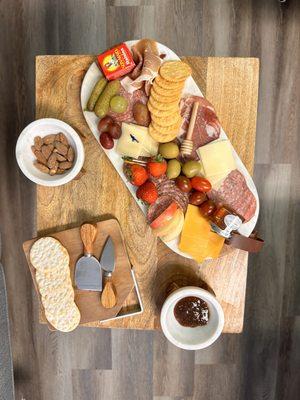 Charcuterie board service, for a better experience.