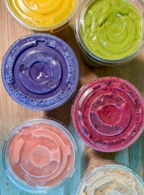 Selection of Smoothies