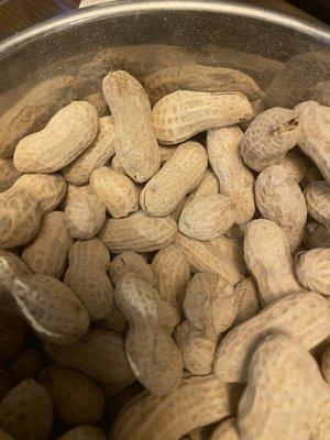 Peanuts before the meal