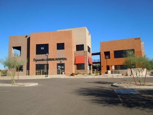 We have a full service veterinary hospital, boarding center, and grooming salon located in North Scottsdale, Arizona