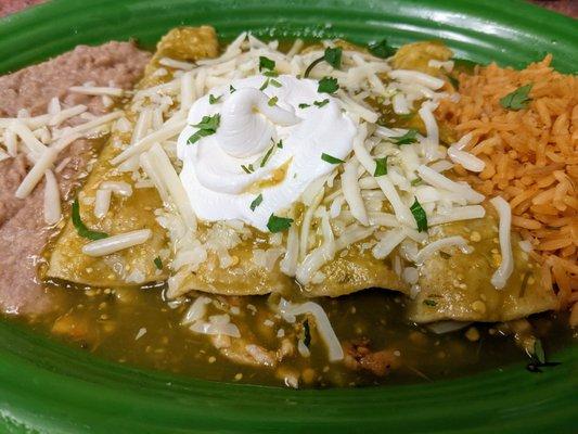 Enchiladas Suizas