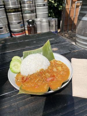 Village curry with pork