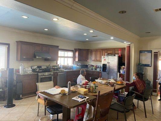 Kitchen area