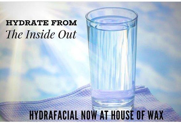 20% off first Hydrafacial