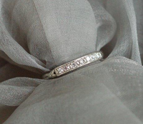 Vintage Art Deco Diamond Band