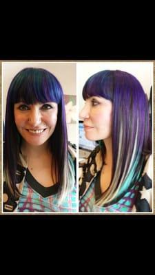 Fun colors and extensions by Kin