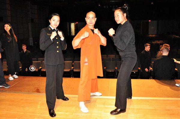 Shifu in Annapolis at the US Naval Academy.