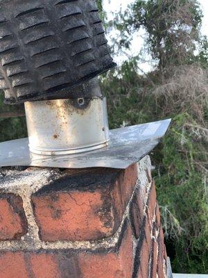 my chimney liner that was installed with my boiler by Petro!