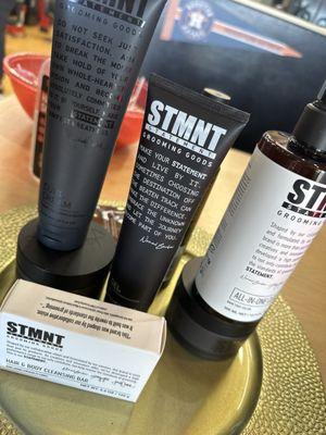 Our favorite new product line, STMNT, smells AMAZING!