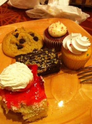 Variety of desserts!