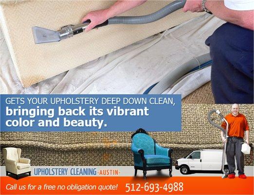 Upholstery Cleaning Austin