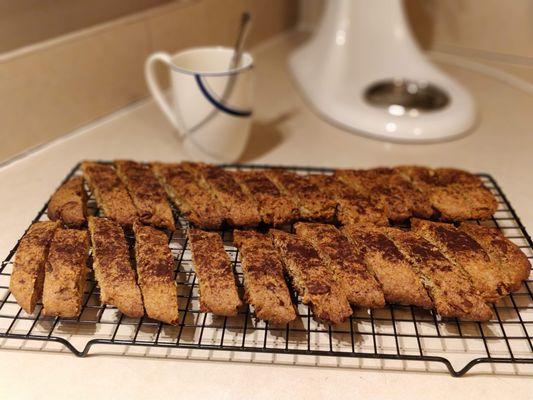 Triple Cinnamon Biscotti