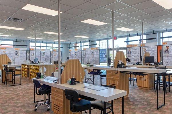 Interior and Frame Boards at Stanton Optical in Slidell, LA 70458