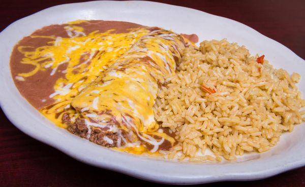 Beef enchilada